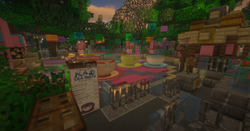Mad Tea Party Disneyland Enterance.png: Infobox image for Mad Tea Party the infobox attraction.