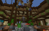 Inside the lobby of the Great Ceremonial House.